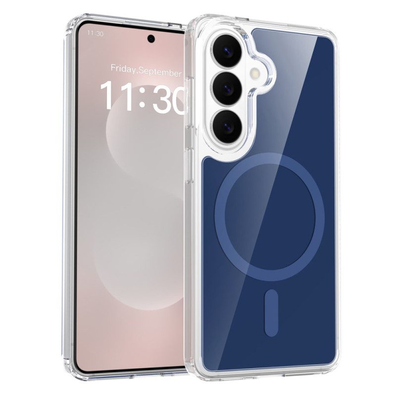 Hülle Samsung Galaxy S26 Magnetisch Mit Stoßfestem Gehärtetem Glas