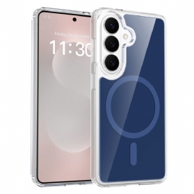 Hülle Samsung Galaxy S26 Magnetisch Mit Stoßfestem Gehärtetem Glas