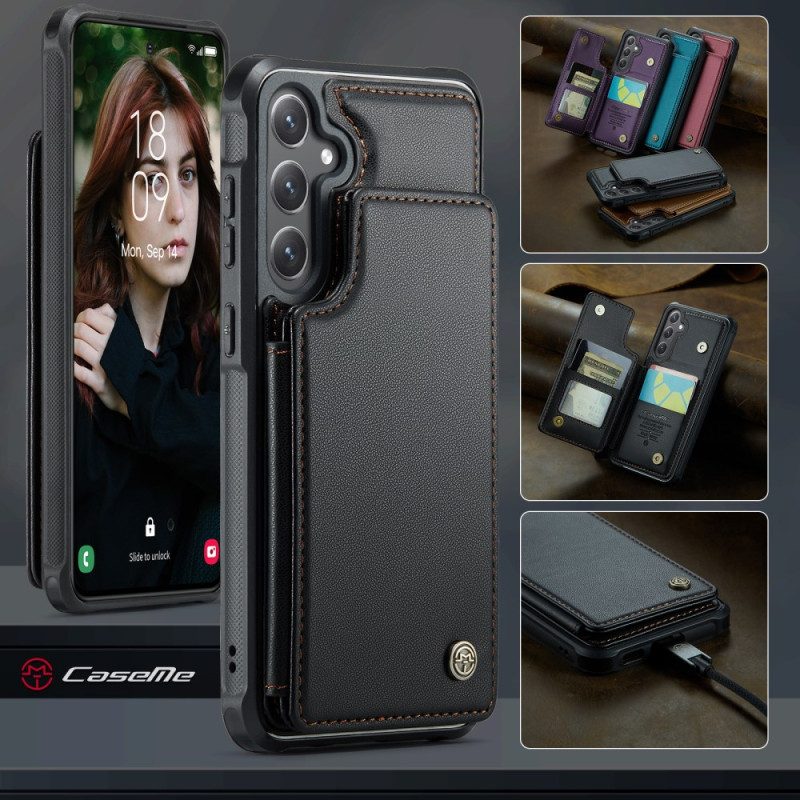 Hülle Samsung Galaxy S26 Rfid-schutz Und 5 Kartenfächer Von Caseme