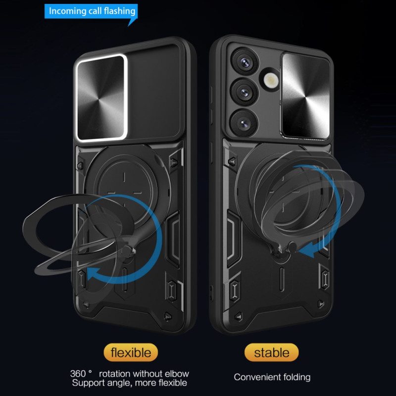 Hülle Samsung Galaxy S26 Schiebebarer Kameraständer Mit Abdeckung