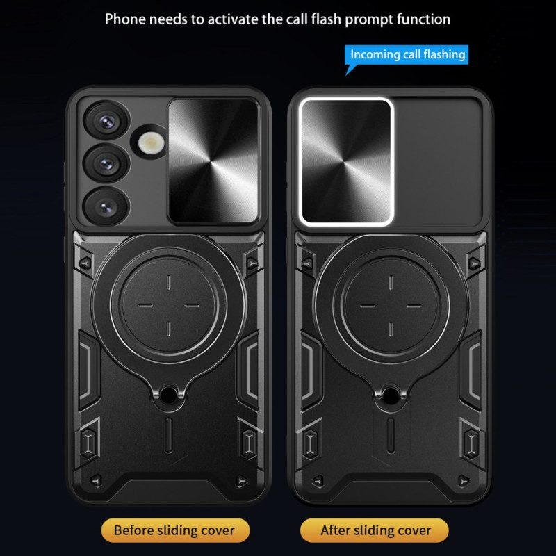 Hülle Samsung Galaxy S26 Schiebebarer Kameraständer Mit Abdeckung