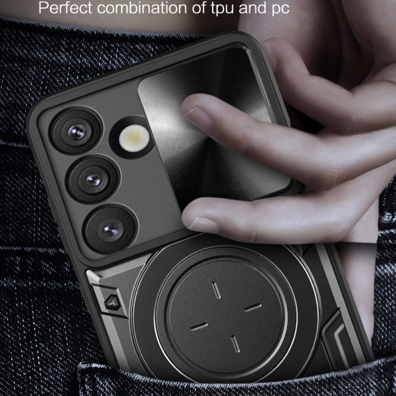 Hülle Samsung Galaxy S26 Schiebebarer Kameraständer Mit Abdeckung