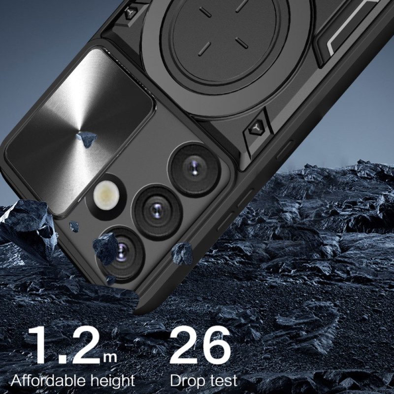 Hülle Samsung Galaxy S26 Schiebebarer Kameraständer Mit Abdeckung