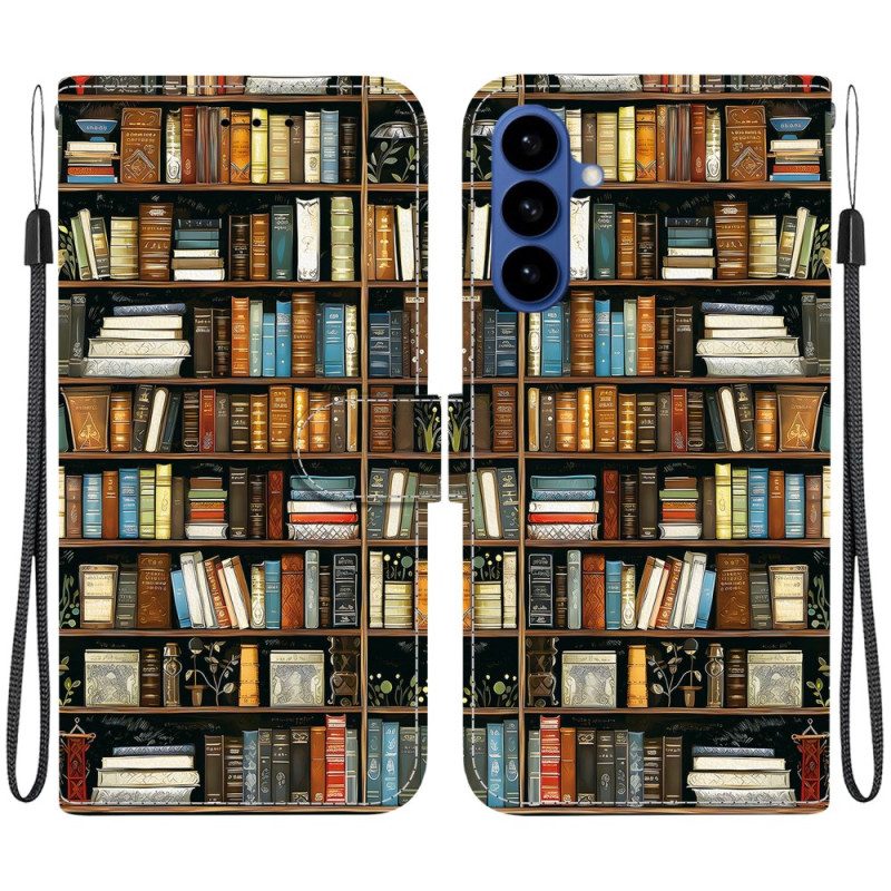 Lederhüllen Für Samsung Galaxy S26 Bücherregal