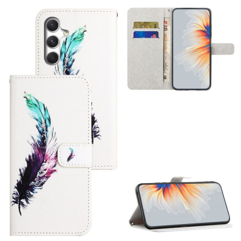 Lederhüllen Für Samsung Galaxy S26 Federdesign