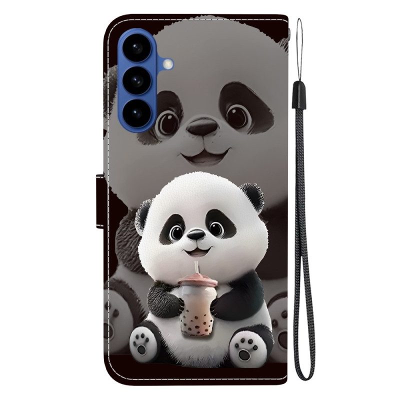Lederhüllen Für Samsung Galaxy S26 Kleiner Panda