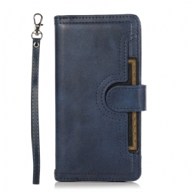 Lederhüllen Für Samsung Galaxy S26 Magnetische Geldbörse Mit Lanyard