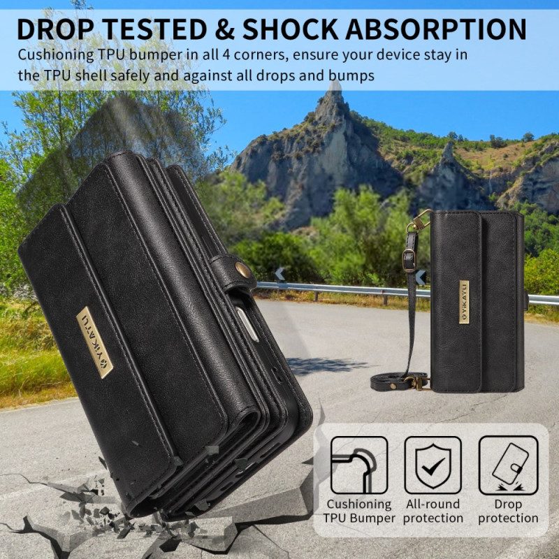 Lederhüllen Für Samsung Galaxy S26 Vintage-design Von Yikatu