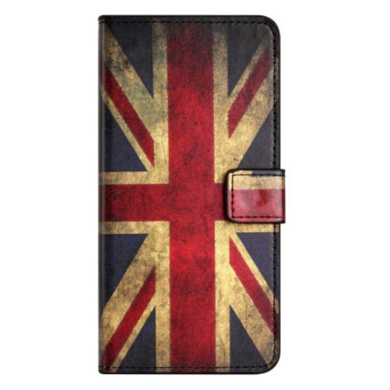 Lederhüllen Samsung Galaxy S26 Britische Vintage-flagge