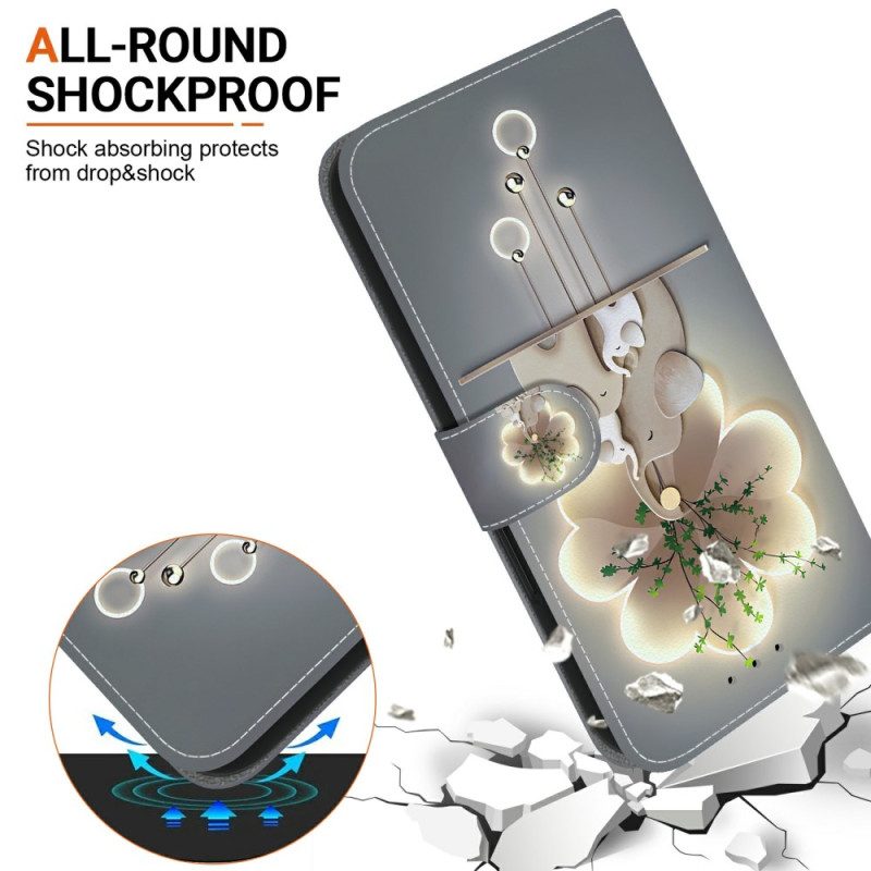 Lederhüllen Samsung Galaxy S26 Drei Elefanten