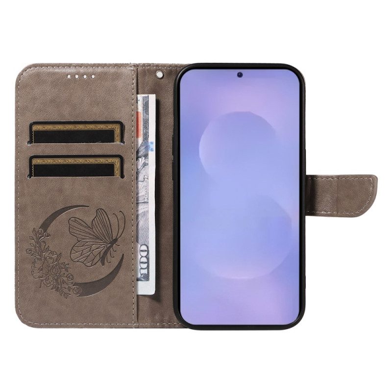 Lederhüllen Samsung Galaxy S26 Grafischer Schmetterling