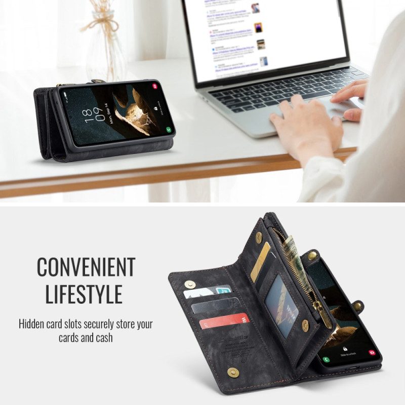 Lederhüllen Samsung Galaxy S26 Handyhülle Abnehmbare Hülle Von Caseme