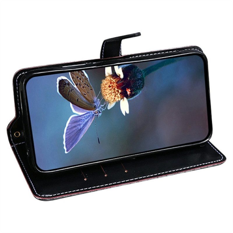 Lederhüllen Samsung Galaxy S26 Handyhülle Krokodilstruktur