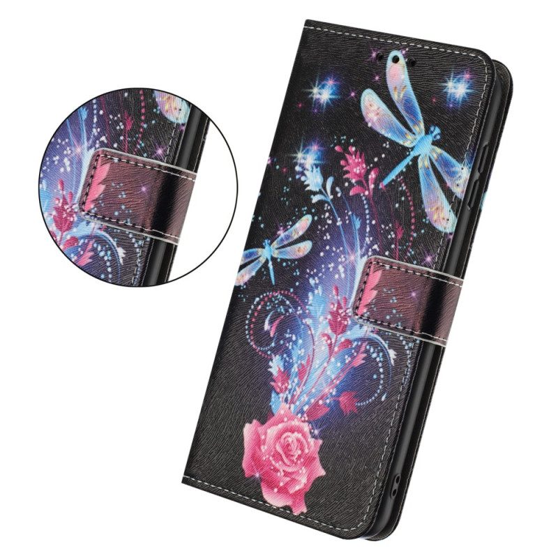 Lederhüllen Samsung Galaxy S26 Handyhülle Libellen