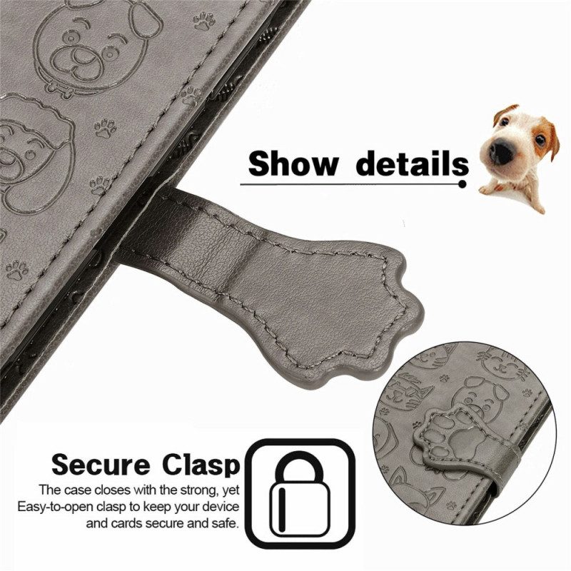 Flip Case Für Xiaomi 12 / 12X Animierte Tiere