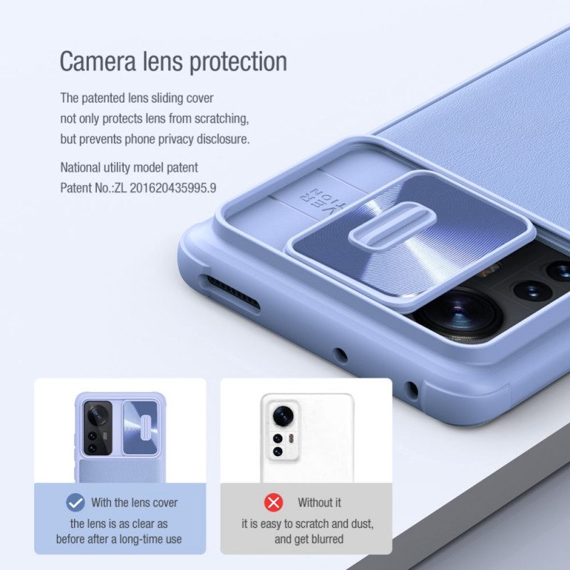 Hülle Für Xiaomi 12 / 12X Nillkin Kameraschutz