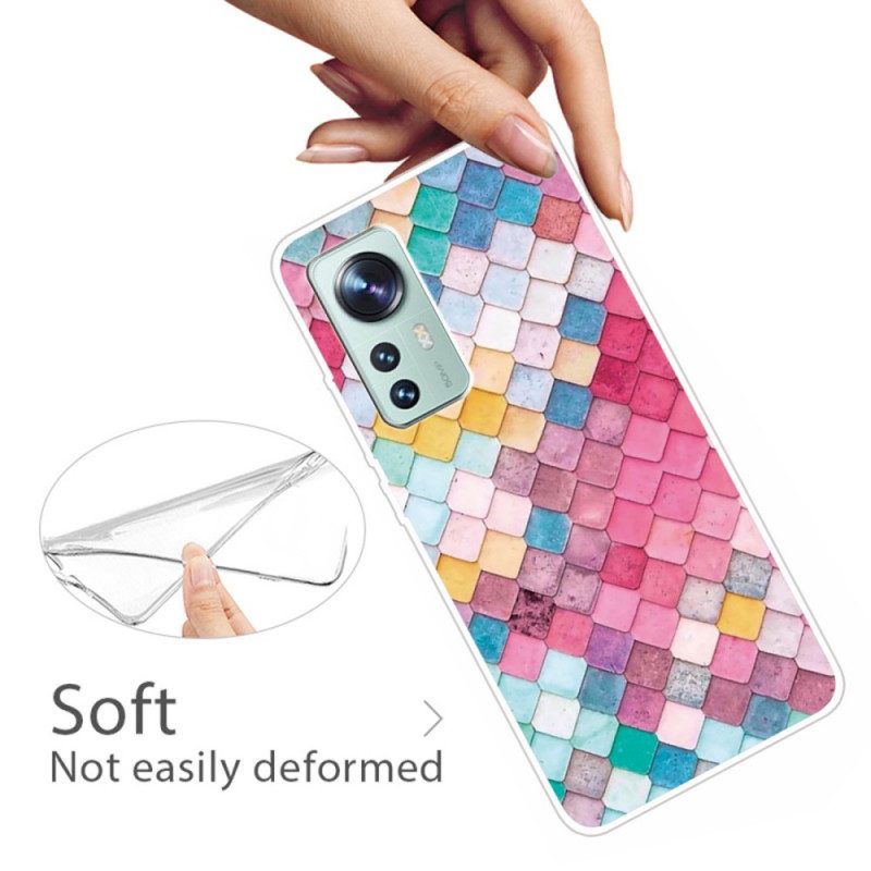 Hülle Für Xiaomi 12 / 12X Silikonmalerei