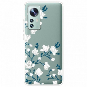 Hülle Für Xiaomi 12 / 12X Weiße Blumen