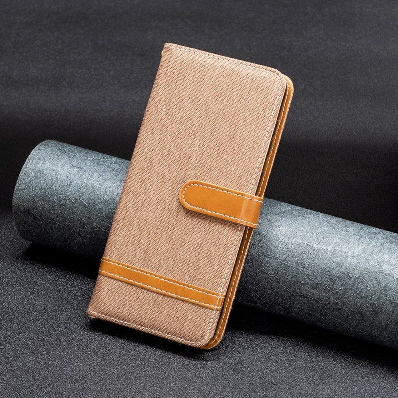 Lederhüllen Für Xiaomi 12 / 12X Mit Kordel Armband In Stoff- Und Lederoptik