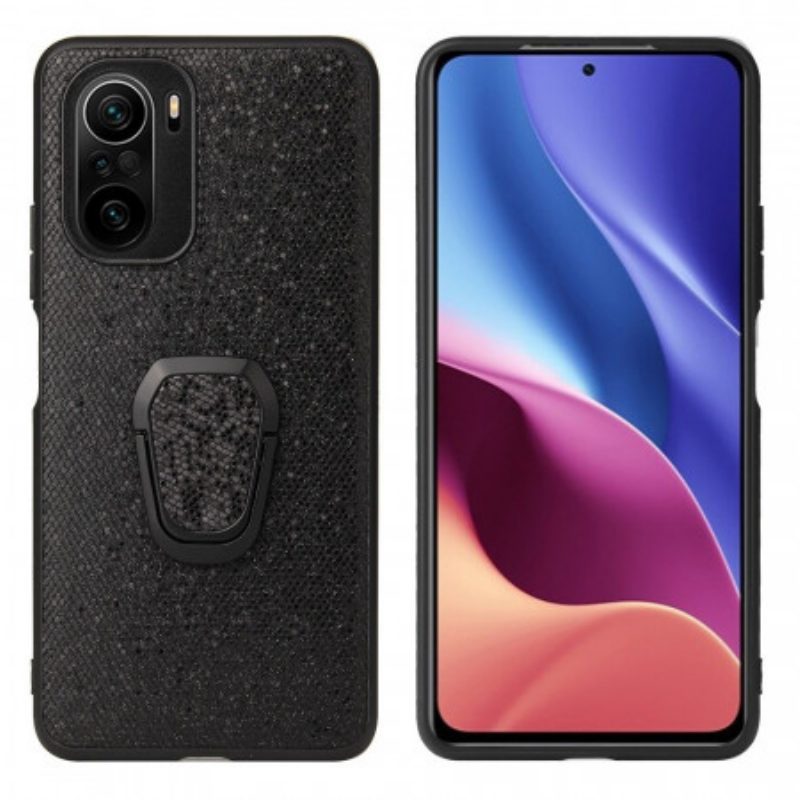 Hülle Für Xiaomi Mi 11i 5G Glitzer-ringhalterung