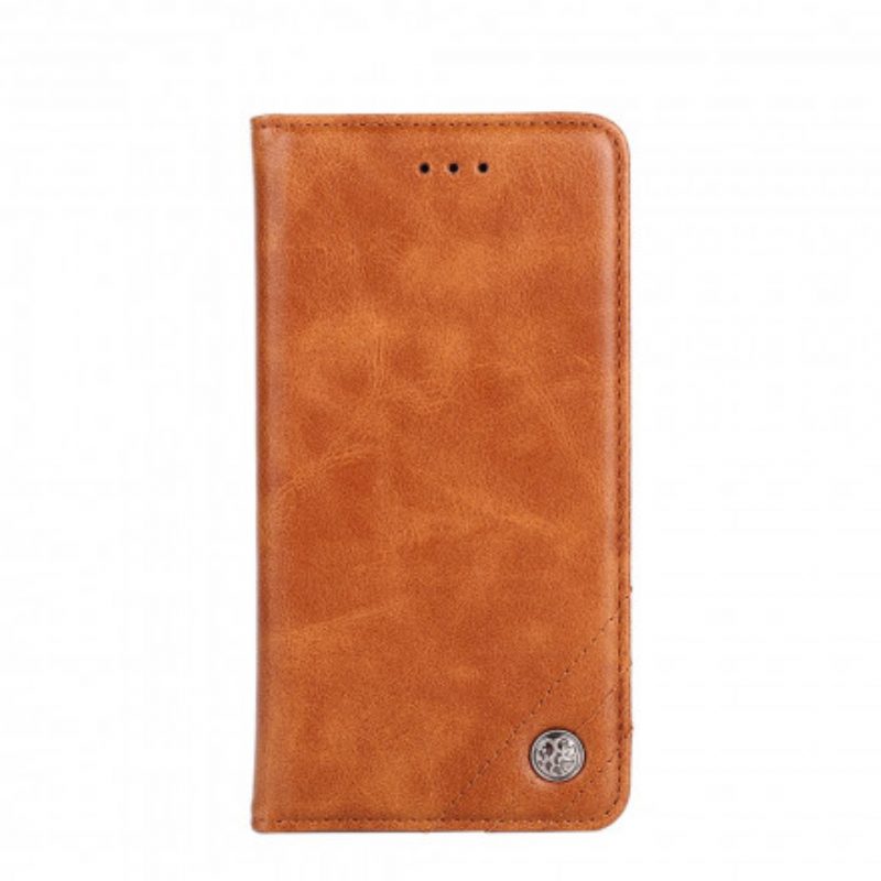 Schutzhülle Für Xiaomi Mi 11i 5G Flip Case Stil Lederniete