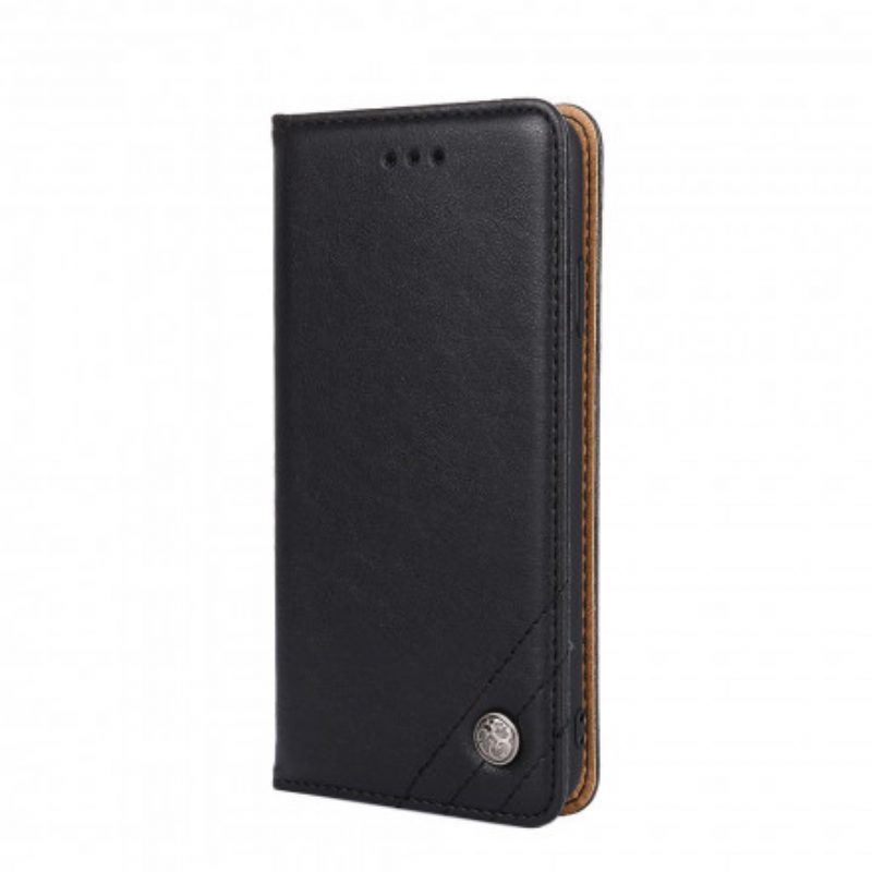 Schutzhülle Für Xiaomi Mi 11i 5G Flip Case Stil Lederniete