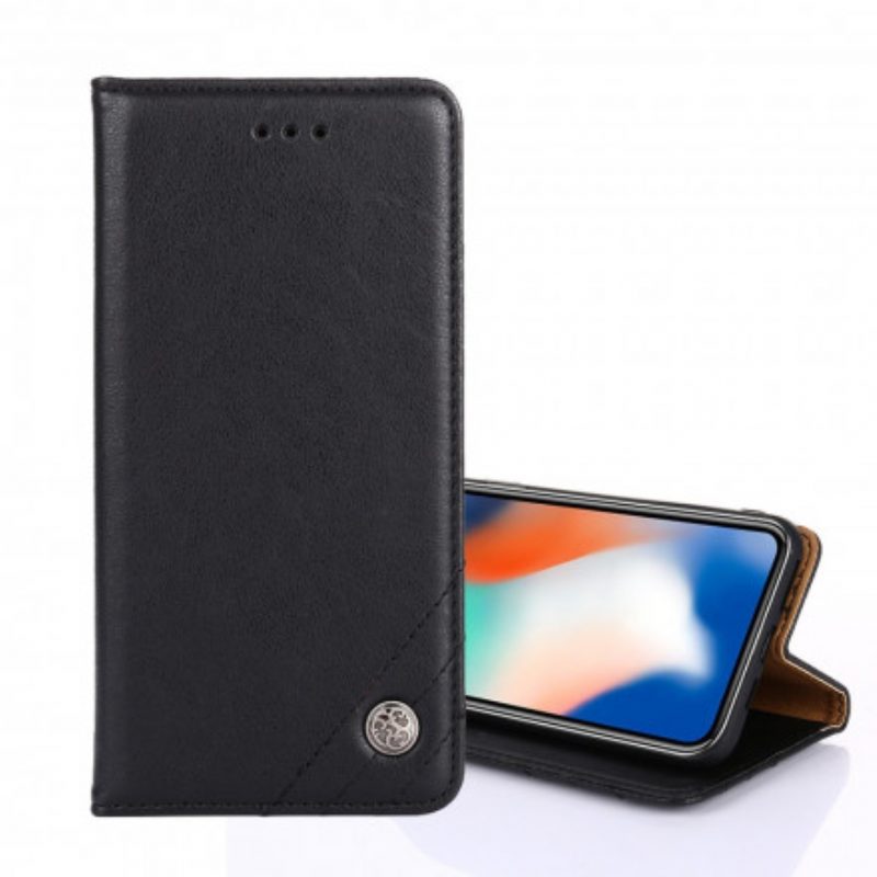 Schutzhülle Für Xiaomi Mi 11i 5G Flip Case Stil Lederniete