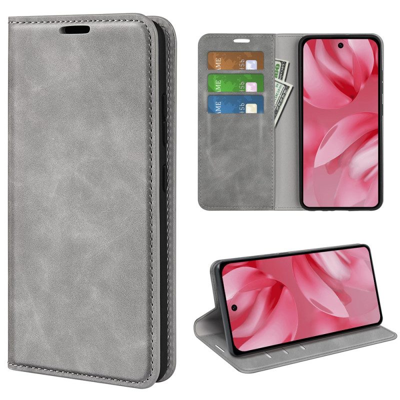 Flip Case Für Google Pixel 10 / 10 Pro Lederoptik