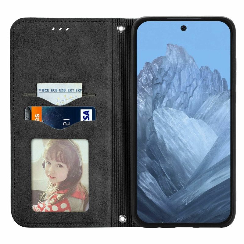 Flip Case Google Pixel 10 / 10 Pro Wildlederoptik