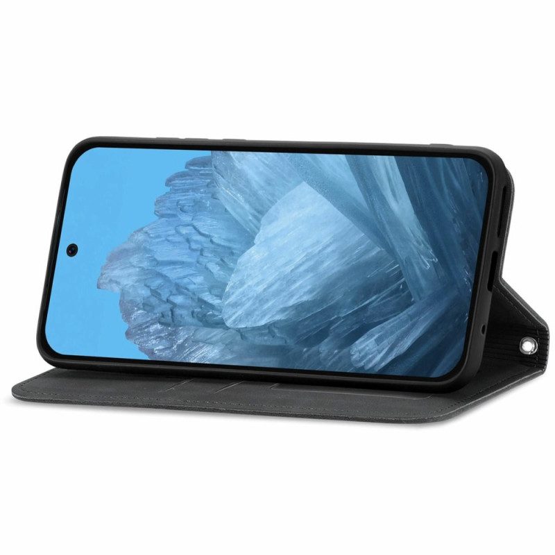 Flip Case Google Pixel 10 / 10 Pro Wildlederoptik