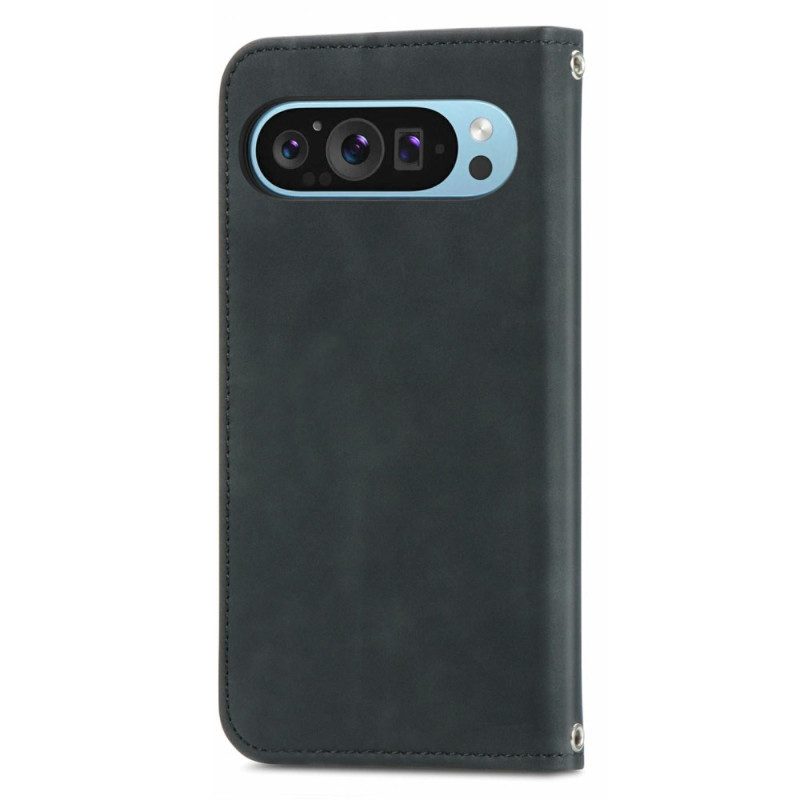 Flip Case Google Pixel 10 / 10 Pro Wildlederoptik