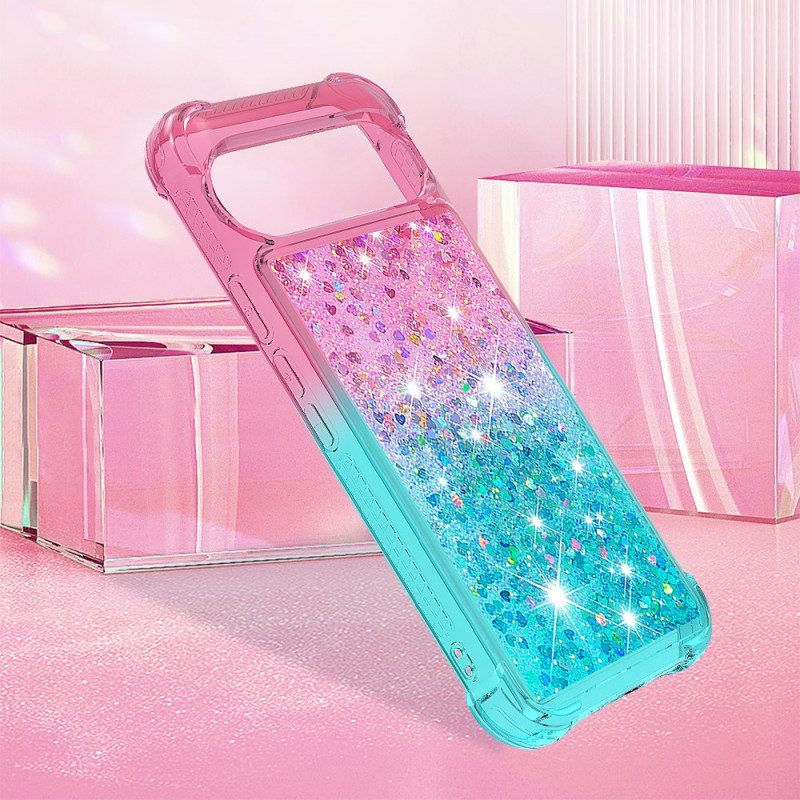 Hülle Für Google Pixel 10 / 10 Pro Pailletten Mit Farbverlauf