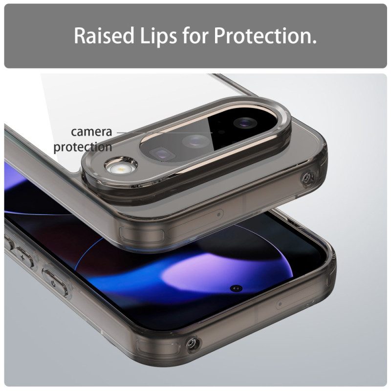 Hülle Für Google Pixel 10 / 10 Pro Transparent Mit Metallrand