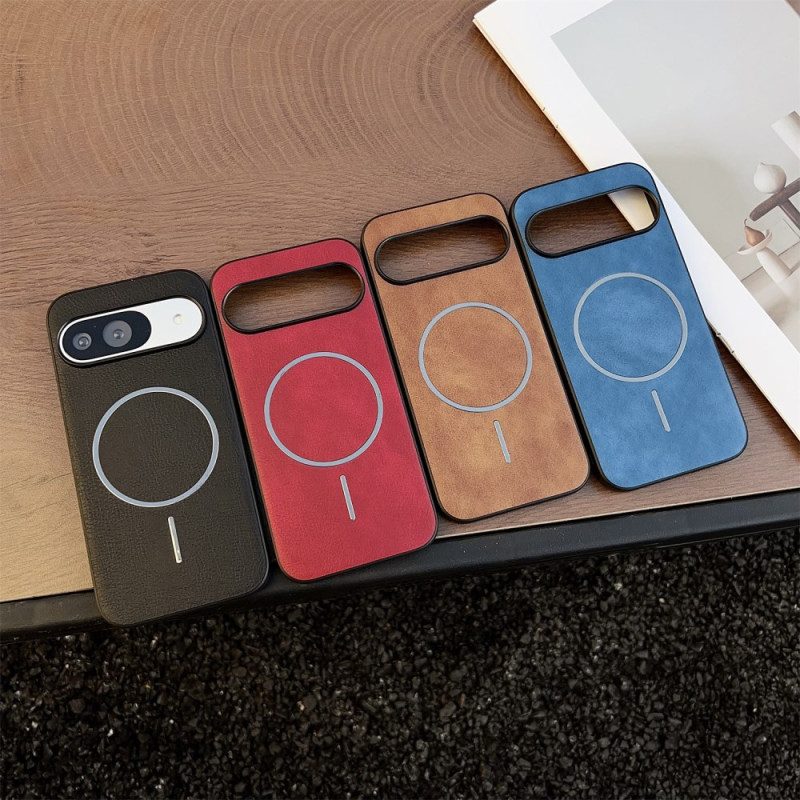 Hülle Google Pixel 10 / 10 Pro Handyhülle Magsafe-kompatibel Lederoptik