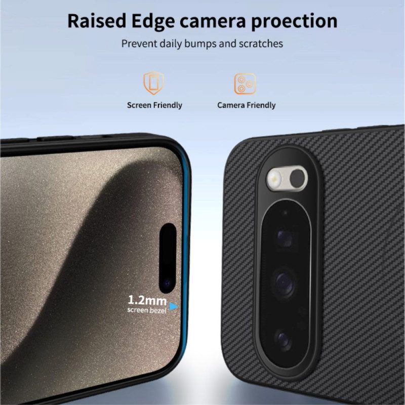 Hülle Google Pixel 10 / 10 Pro Handyhülle Magsafe-kompatible Kohlefaser