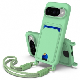 Hülle Google Pixel 10 / 10 Pro Kartenetui Mit Lanyard