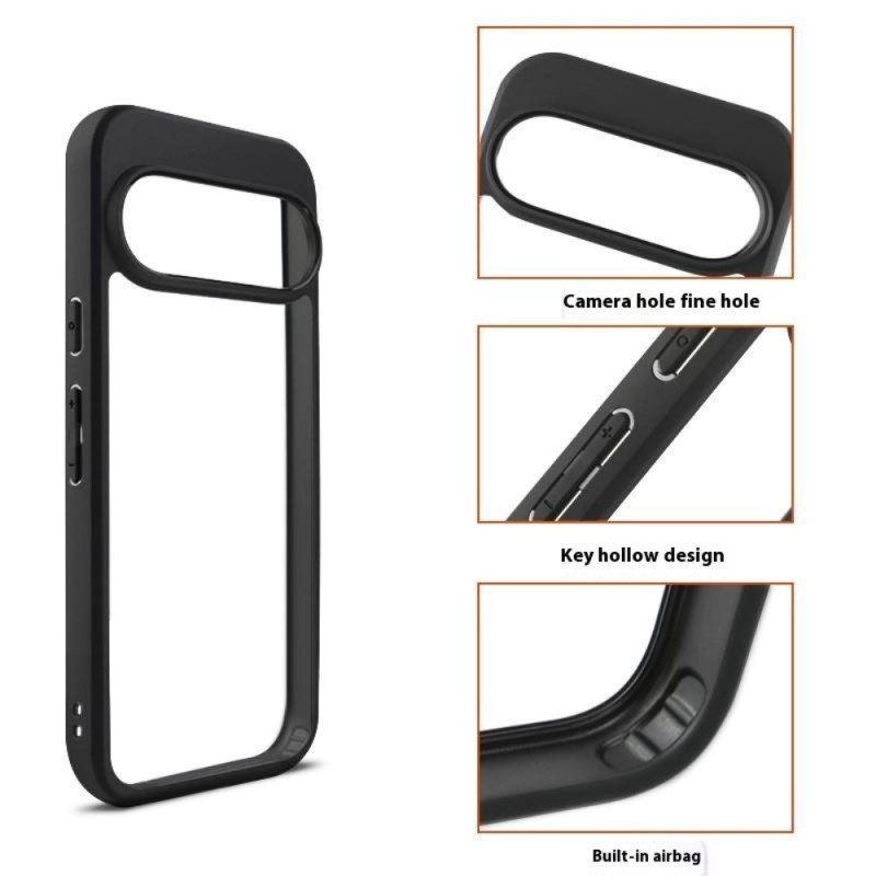 Hülle Google Pixel 10 / 10 Pro Transparentes Design Mit Silikonrand