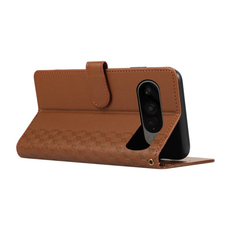 Lederhüllen Für Google Pixel 10 / 10 Pro 3d-diamanten