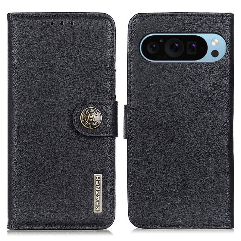 Lederhüllen Für Google Pixel 10 / 10 Pro Essential Khazneh