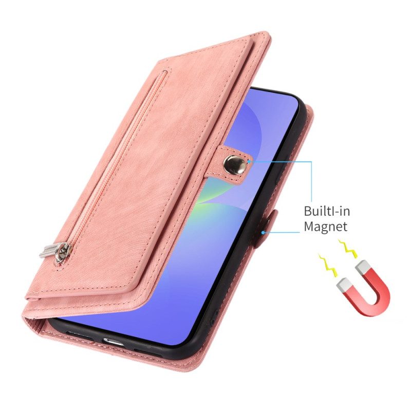 Lederhüllen Google Pixel 10 / 10 Pro / 9 / Pro Effect Wallet Wildleder