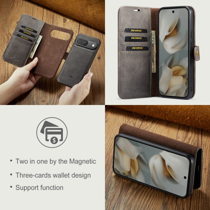 Lederhüllen Google Pixel 10 / 10 Pro Abnehmbares Dg.ming