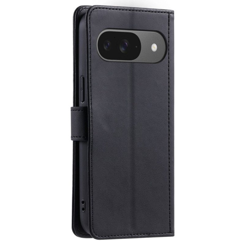 Lederhüllen Google Pixel 10 / 10 Pro Handyhülle Gesteppt Mit Riemen