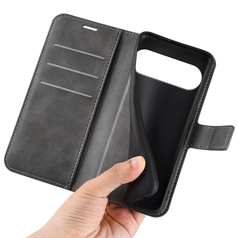 Lederhüllen Google Pixel 10 / 10 Pro Handyhülle Lederoptik