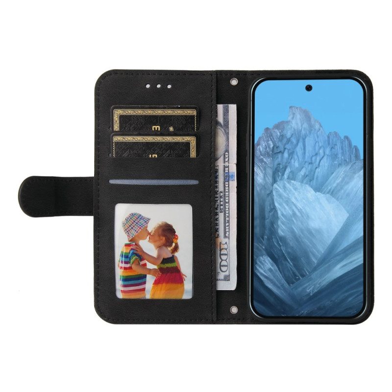 Lederhüllen Google Pixel 10 / 10 Pro Nieten Und Riemen