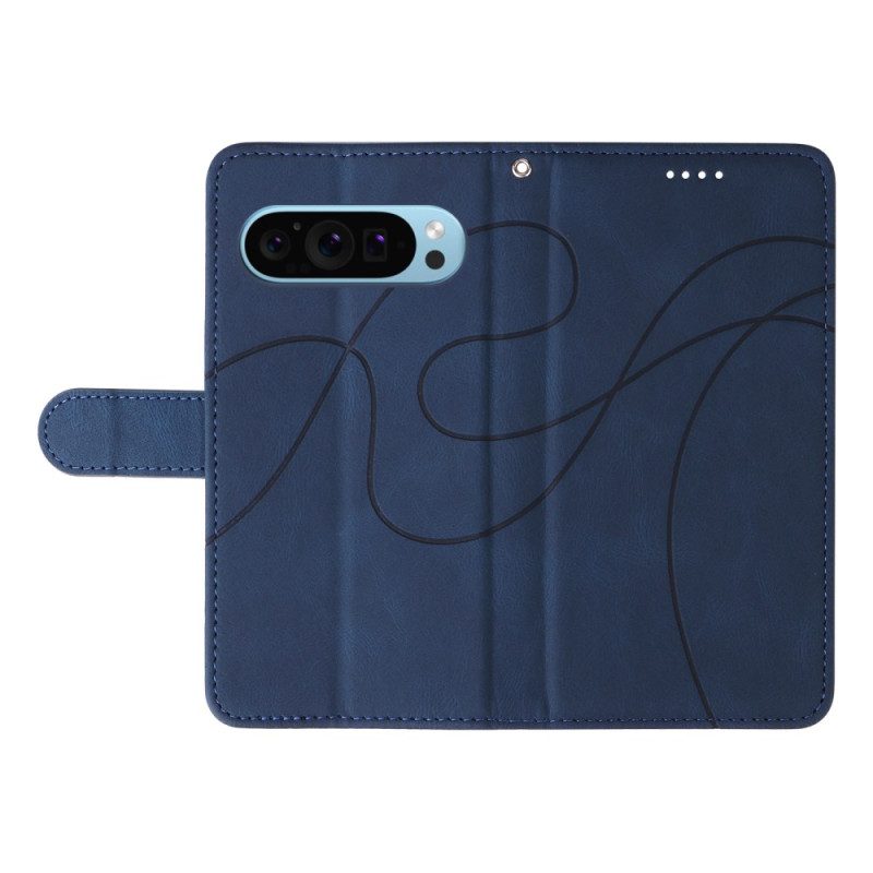 Lederhüllen Google Pixel 10 / 10 Pro Wellenmuster