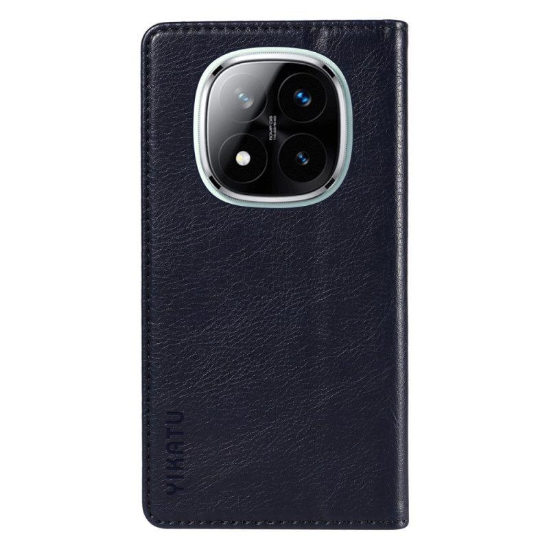 Flip Case Für Xiaomi Redmi Note 14 Pro 5g Ykatu Vintage