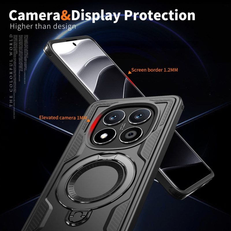 Hülle Xiaomi Redmi Note 14 Pro 5g Drehbarer Ständer Und Magsafe-kompatibilität