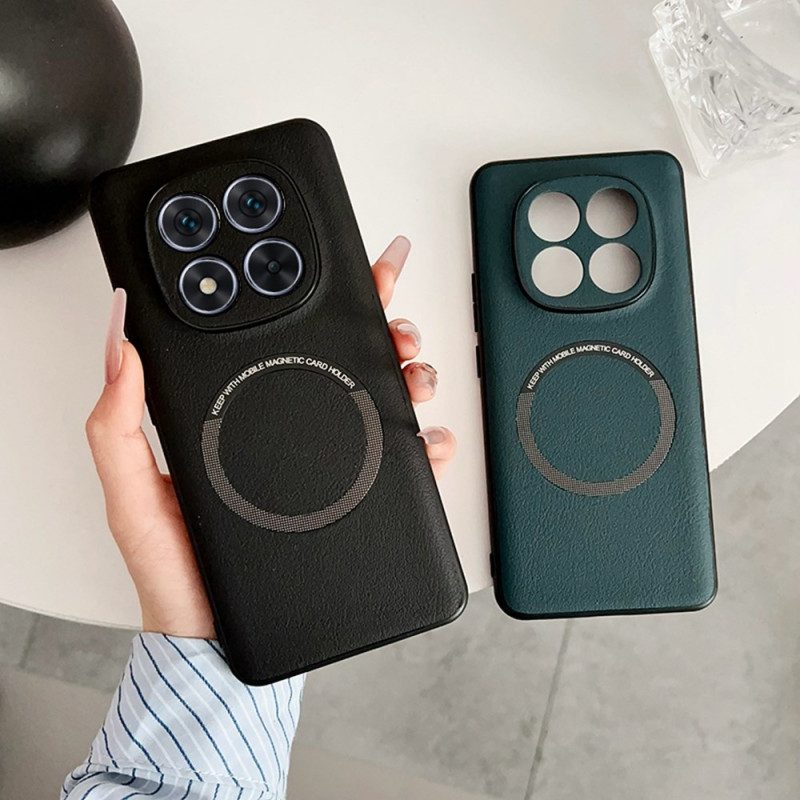 Hülle Xiaomi Redmi Note 14 Pro 5g Handyhülle Magsafe-kompatible Lederoptik