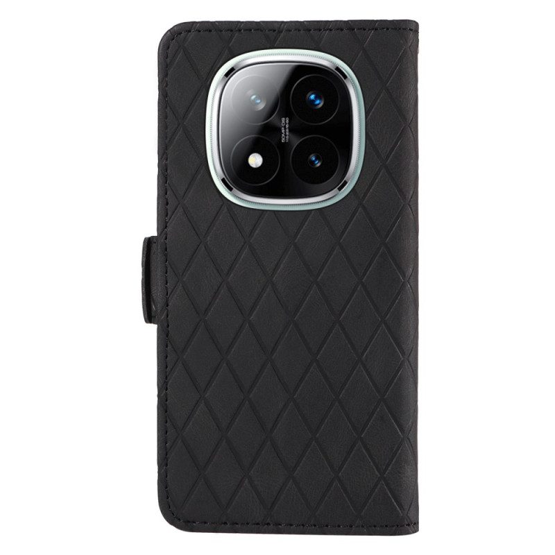 Lederhüllen Für Xiaomi Redmi Note 14 Pro 5g Diamanten