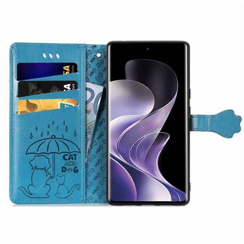 Lederhüllen Xiaomi Redmi Note 14 Pro 5g Animiert Tiere